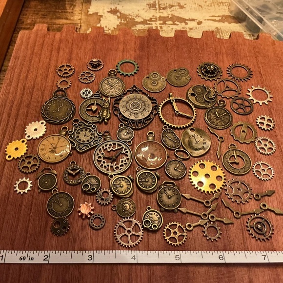 Over 55 pieces of Unique Charms for crafting! Brand New! - Picture 1 of 4